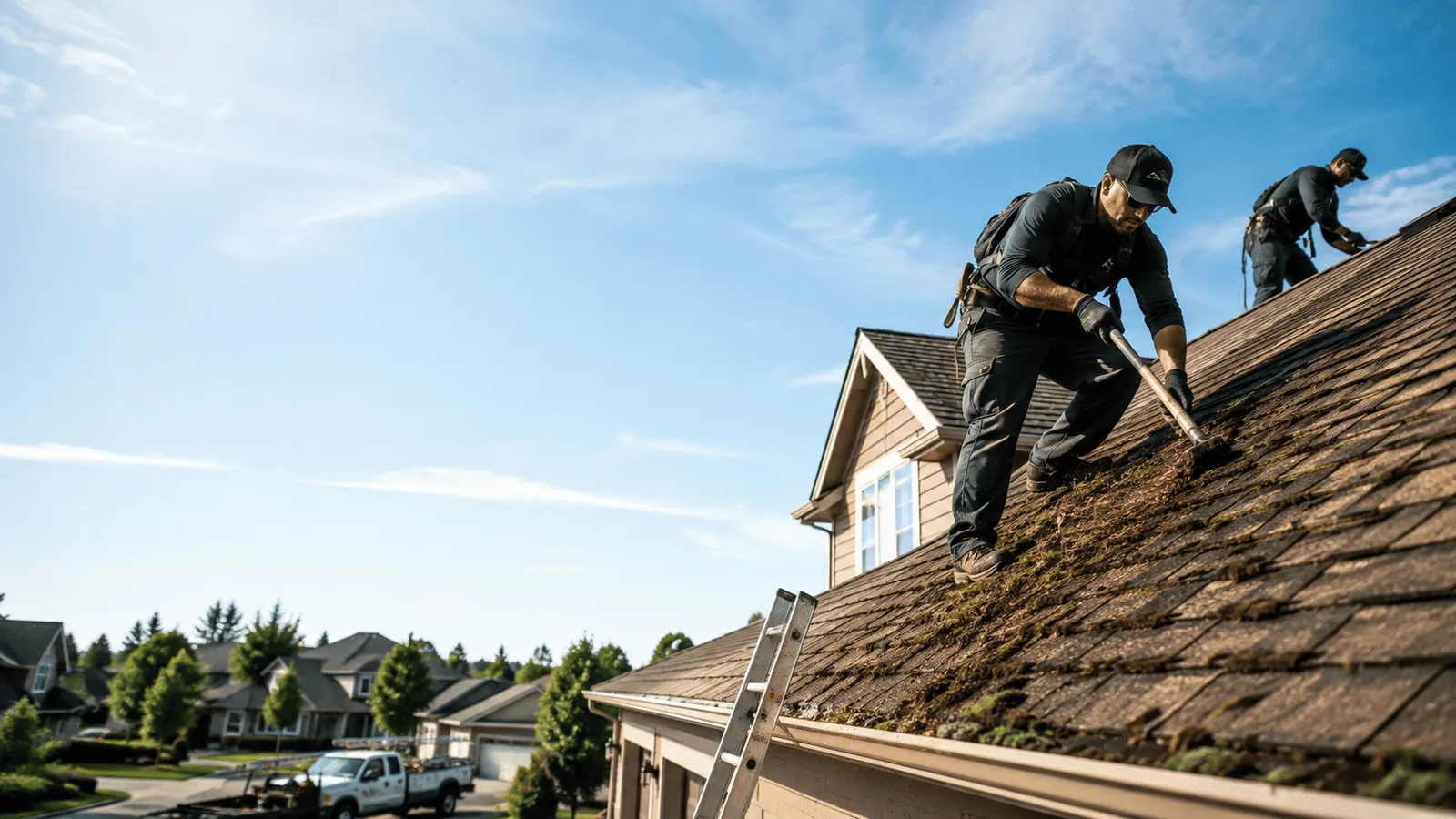 Roof Moss Removal in Minnetonka, MN near me